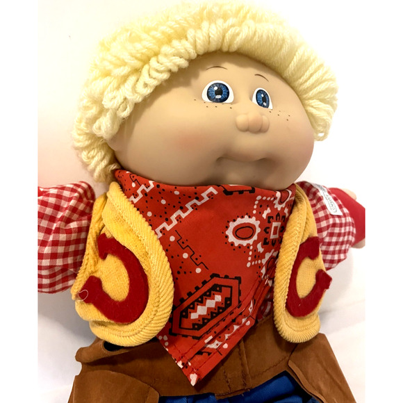 Vintage Cabbage Patch Girl Doll (signed Blue Xavier Roberts 85) 1978-1982 - Picture 2 of 10